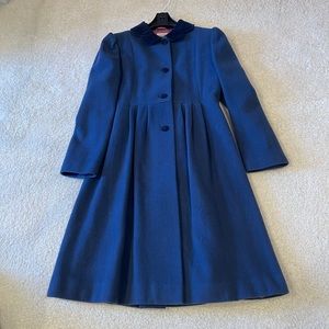 Darling Blue Wool Coat 💙
